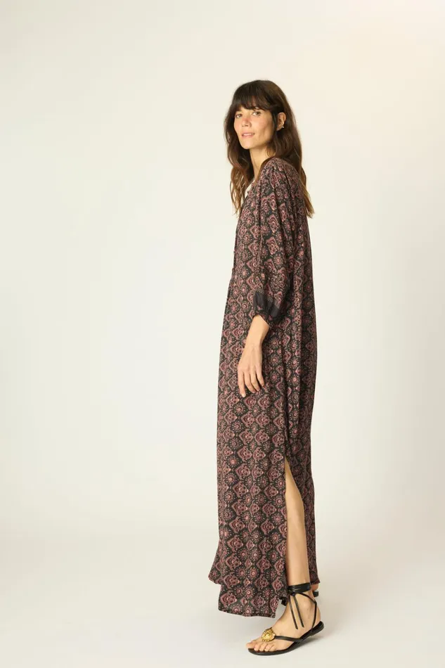Women Natalie Martin Dresses Sammie Maxi Fleurdelis Black