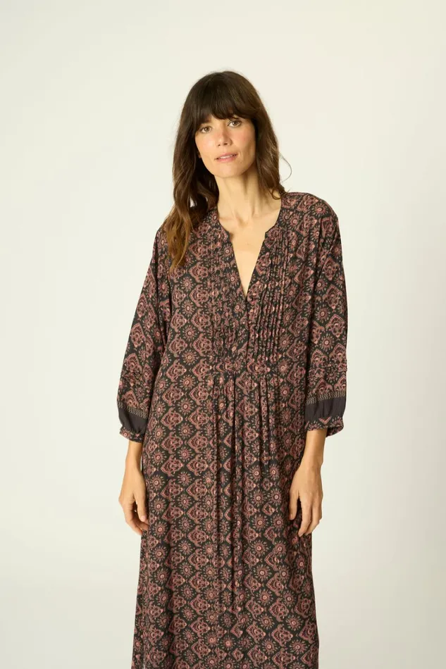 Women Natalie Martin Dresses Sammie Maxi Fleurdelis Black