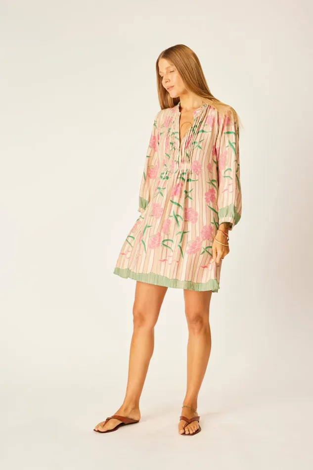 Women Natalie Martin Dresses Sammie Short Dress Chamomile Apricot