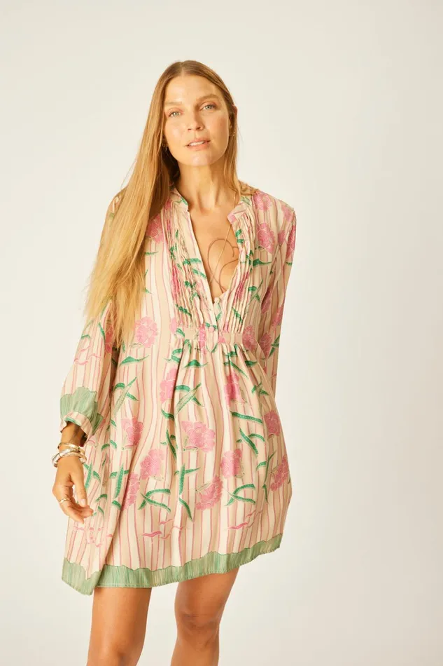 Women Natalie Martin Dresses Sammie Short Dress Chamomile Apricot