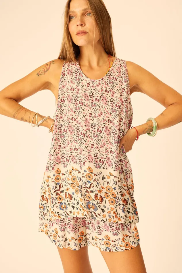 Women Natalie Martin Tops Ariana Tank Petite Fleur Rose