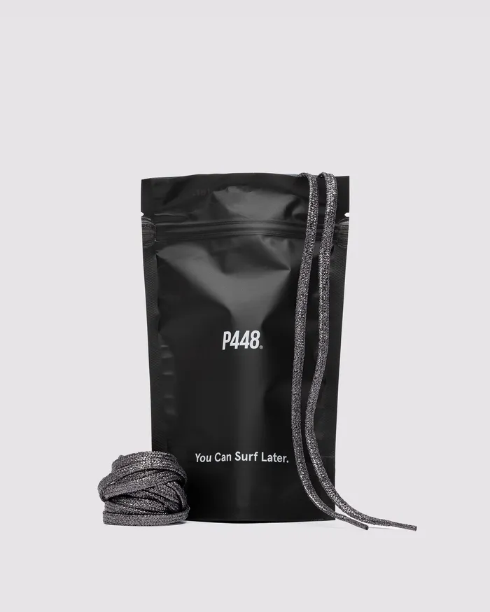Women P448 Shoelaces Anthracite Laces