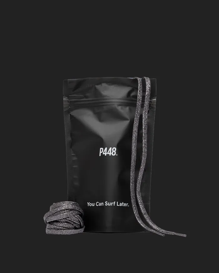 Women P448 Shoelaces Anthracite Laces Women P448 Shoelaces Anthracite Laces