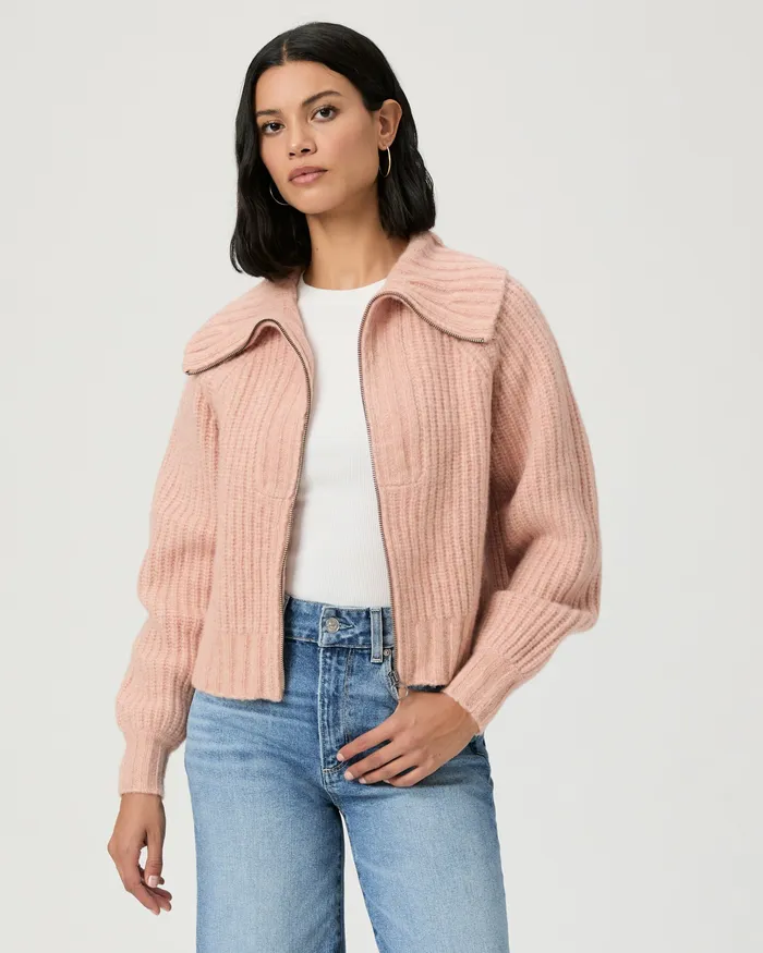 Women PAIGE Jayna Sweater 8211 Rosie Marl Sweaters and Sweatshirts Women PAIGE Jayna Sweater 8211 Rosie Marl Sweaters and Sweatshirts