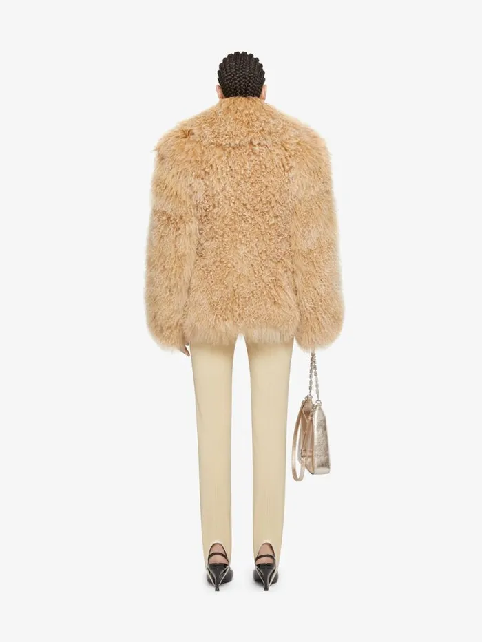 Women Pants and Shorts Givenchy Stirrup Pants In Twill Golden Sand