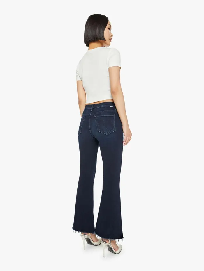 Women Petites Mother Denim Petites The Lil039 Weekender Fray Wash Chip On My Shoulder