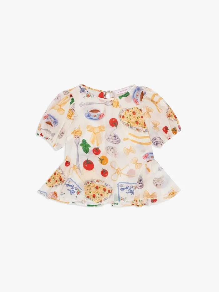 Women Petra Blouse Buon Appetito Ivory Lisa Says Gah Blouses