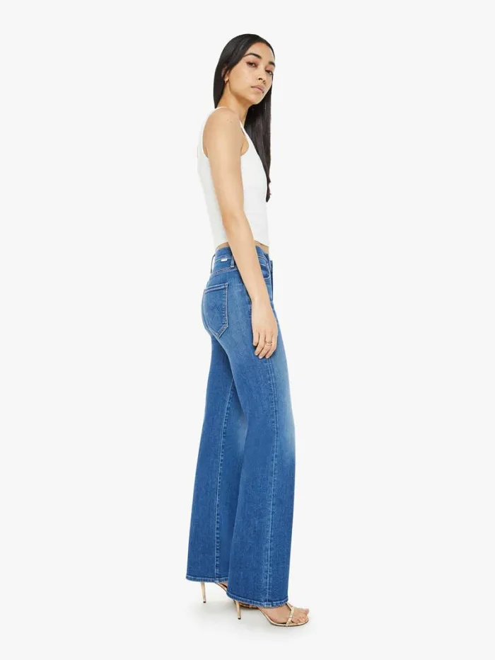 Women Relaxed Mother Denim The Kick It Wash Grasping At Straws