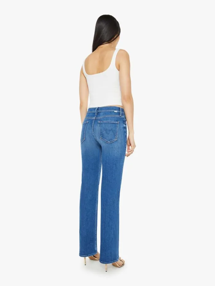 Women Relaxed Mother Denim The Kick It Wash Grasping At Straws