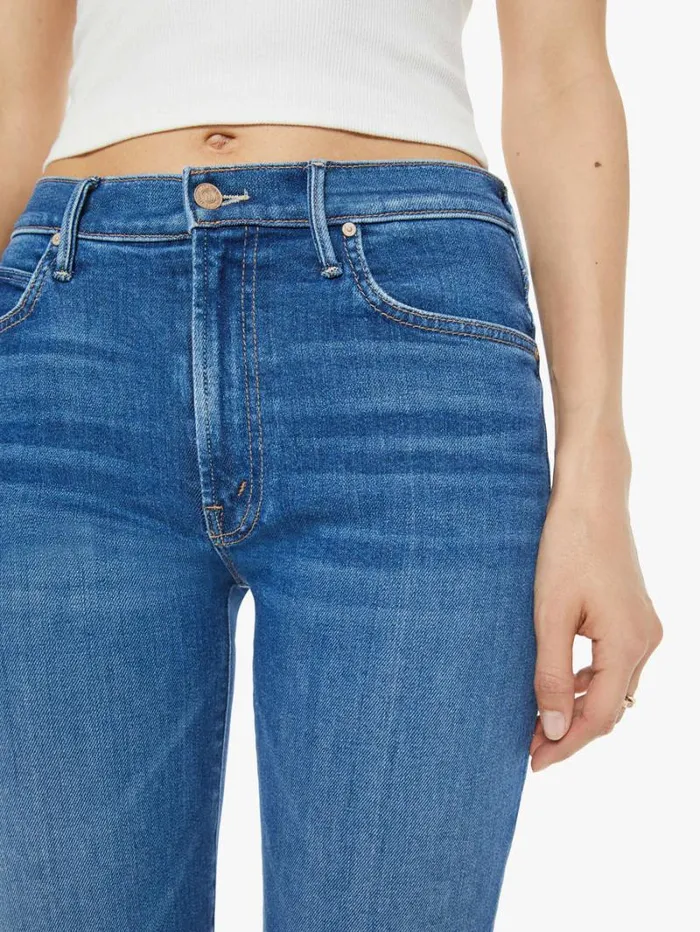 Women Relaxed Mother Denim The Kick It Wash Grasping At Straws