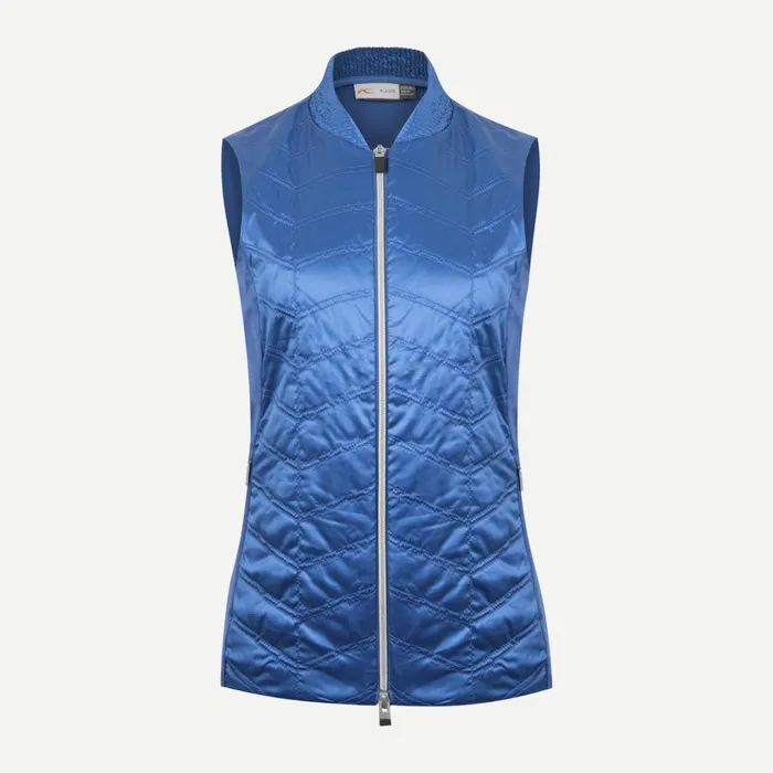 Women Retention Vest 2022 Blueberry KJUS Jackets and Vests