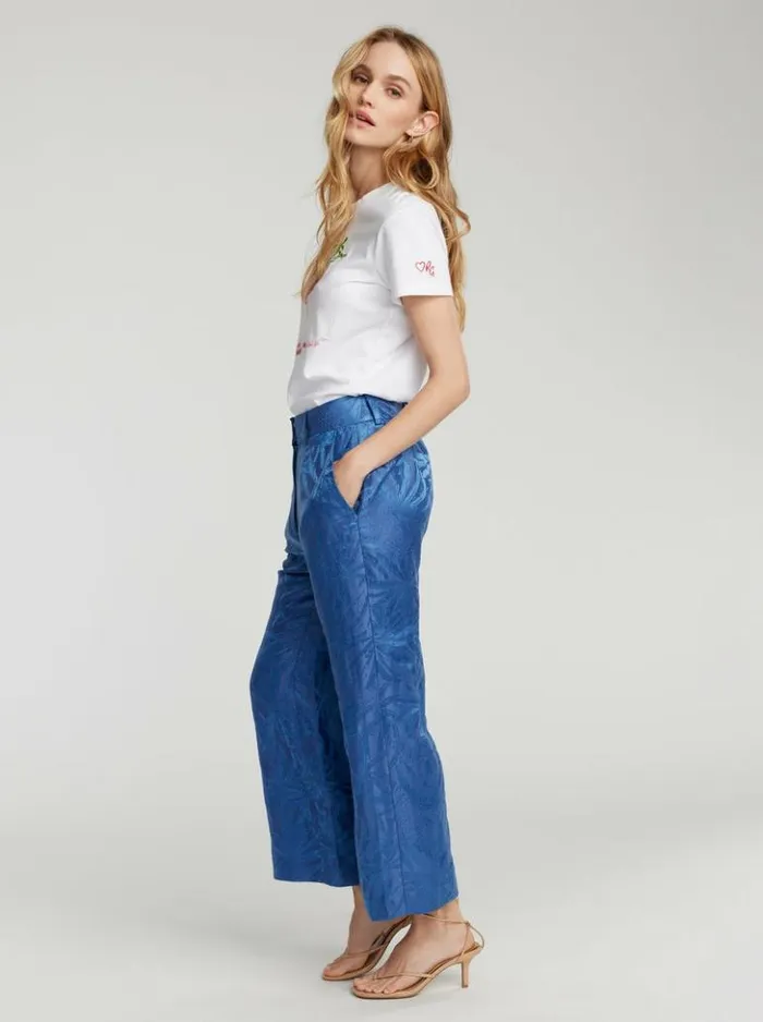 Women Robert Graham Bottoms Blair Pant Blue
