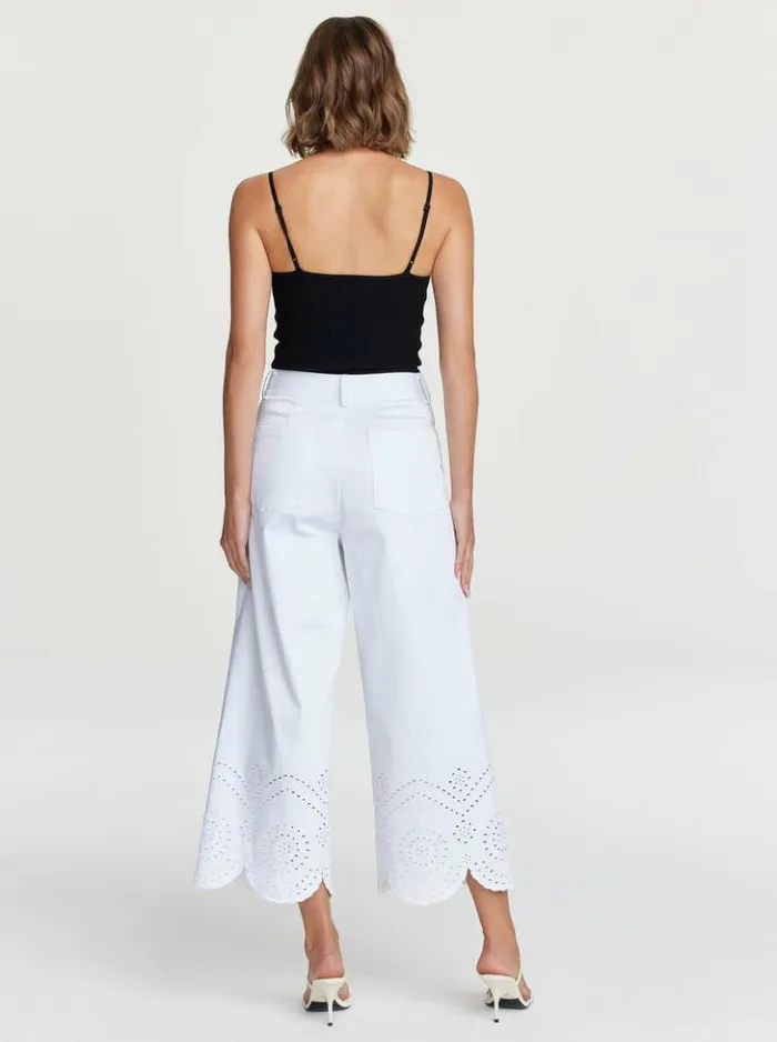 Women Robert Graham Bottoms Blair Pant White