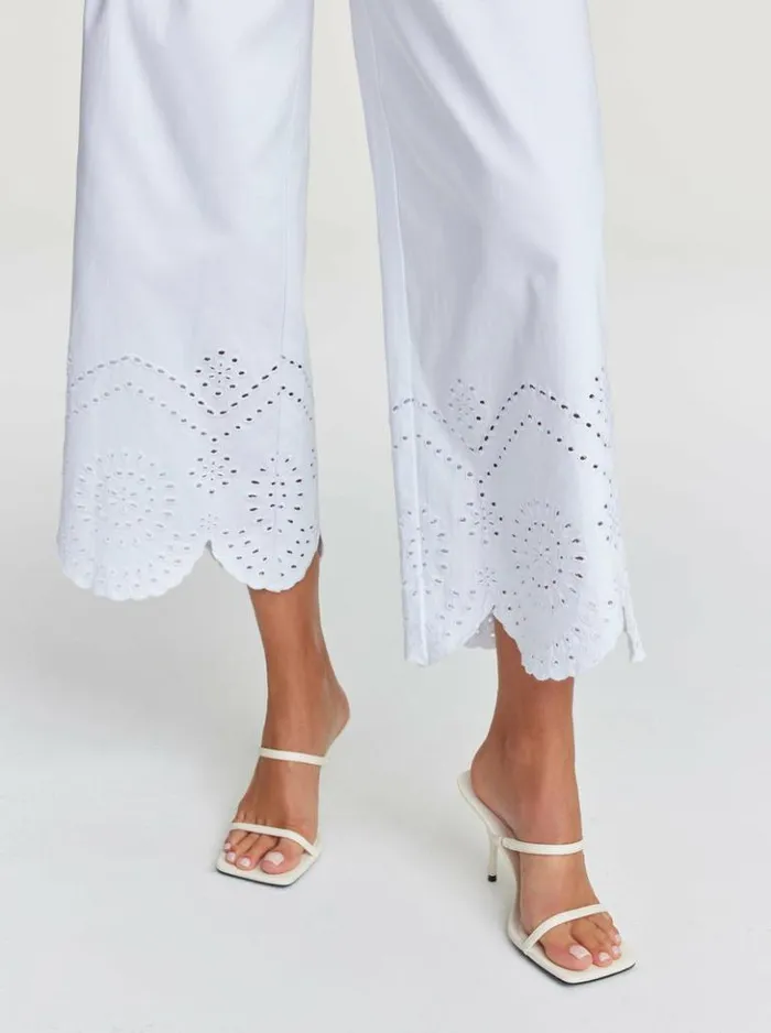 Women Robert Graham Bottoms Blair Pant White