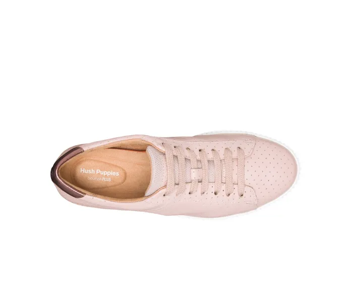 Women Sabine Sneaker Pale Blush Perf Leather Sneakers Hush Puppies Women Sabine Sneaker Pale Blush Perf Leather Sneakers Hush Puppies