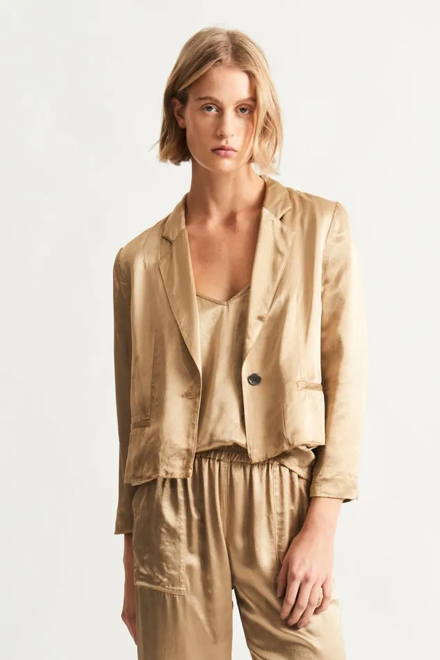Women Sand Avalon Jacket Raquel Allegra Tops