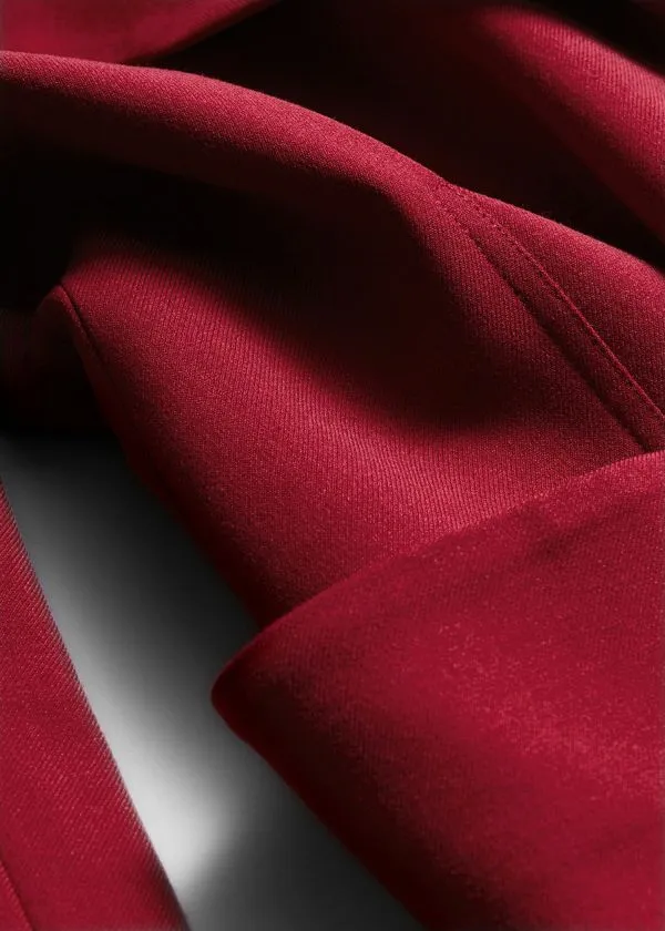Women Sets and Suits and Other Stories Tailored Waisted Blazer Red