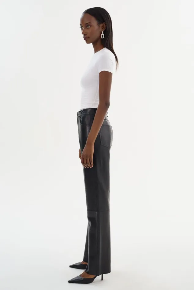 Women SHANNON Leather Pants Black LAMARQUE Pants and Shorts Women SHANNON Leather Pants Black LAMARQUE Pants and Shorts