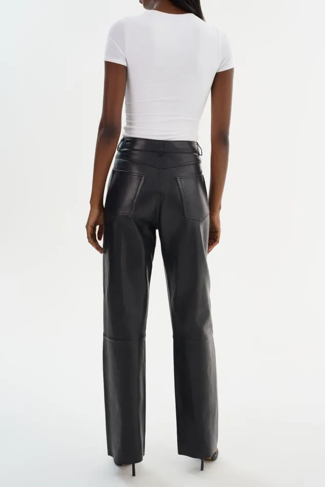 Women SHANNON Leather Pants Black LAMARQUE Pants and Shorts Women SHANNON Leather Pants Black LAMARQUE Pants and Shorts