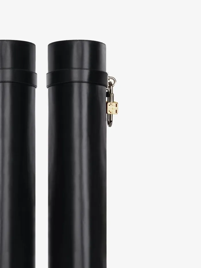 Women Shark Lock Givenchy Shark Lock Boots In Leather Black Women Shark Lock Givenchy Shark Lock Boots In Leather Black