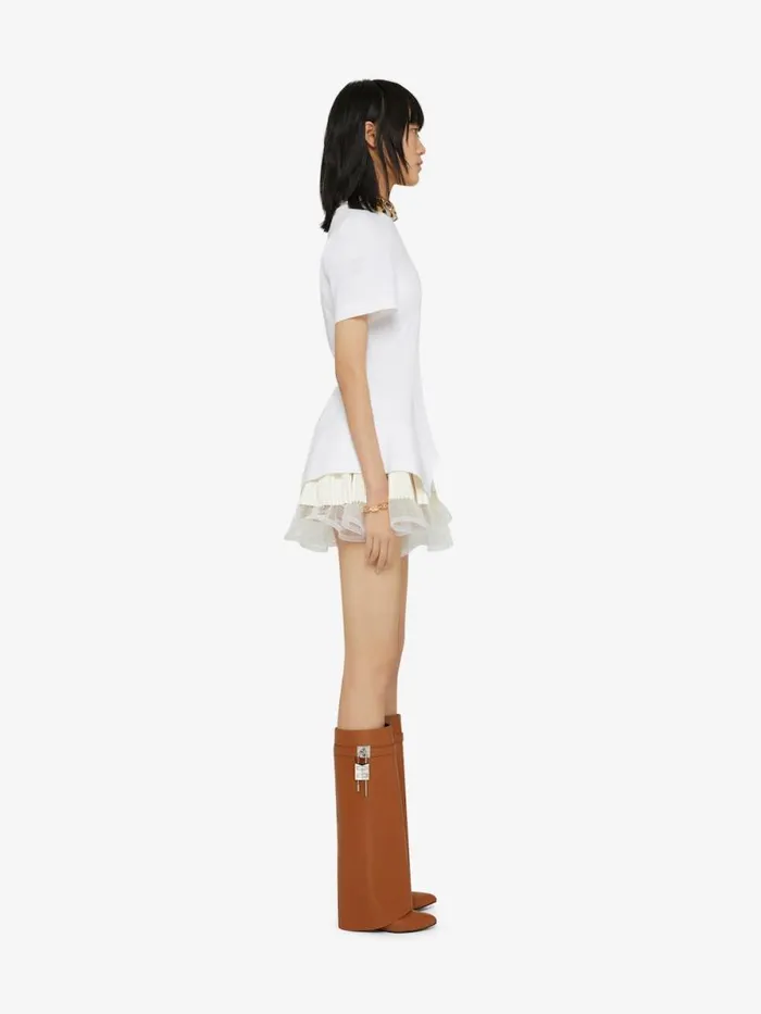 Women Shark Lock Givenchy Shark Lock Boots In Leather Tan Women Shark Lock Givenchy Shark Lock Boots In Leather Tan