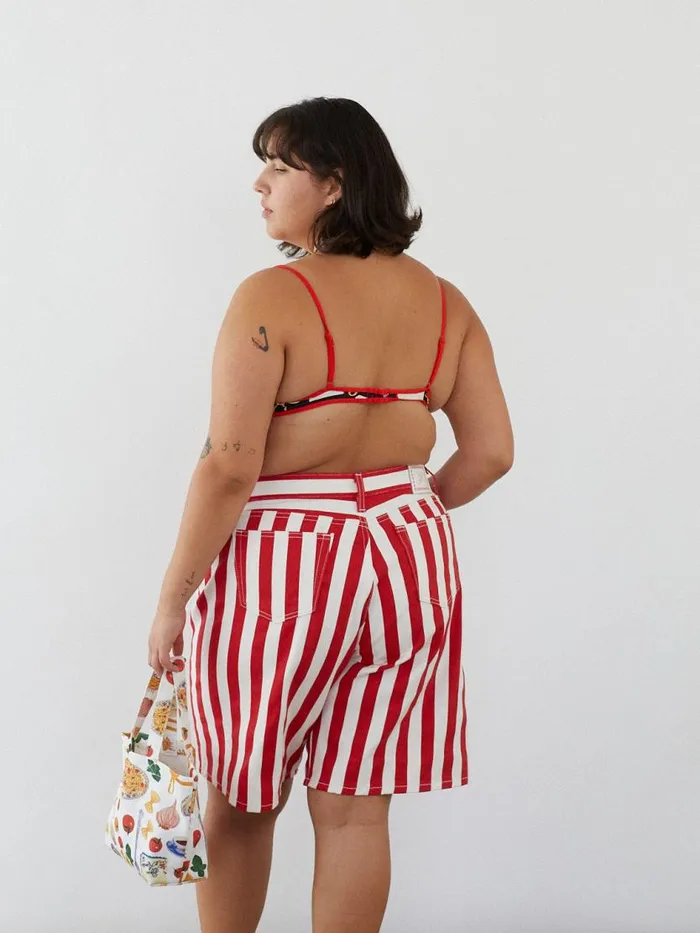 Women Shiloh Short Pomodoro Stripe Lisa Says Gah Shorts