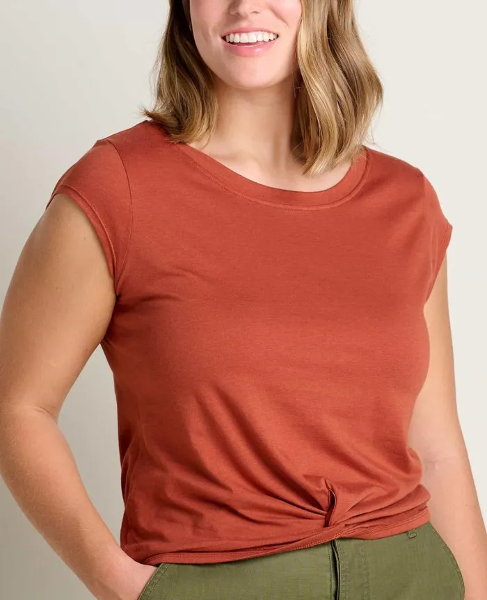 Women Shirts and Tops Toad and Co Anza Short Sleeve Shirt Cinnamon