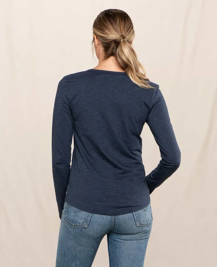 Women Shirts and Tops Toad and Co Marley II Long Sleeve Tee True Navy