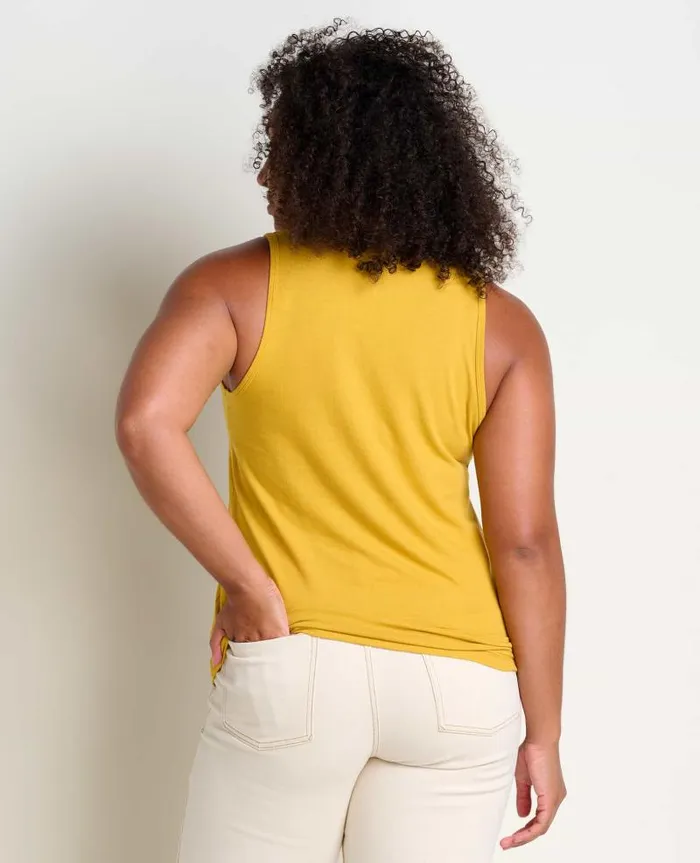 Women Shirts and Tops Toad and Co Piru Henley Tank Pollen