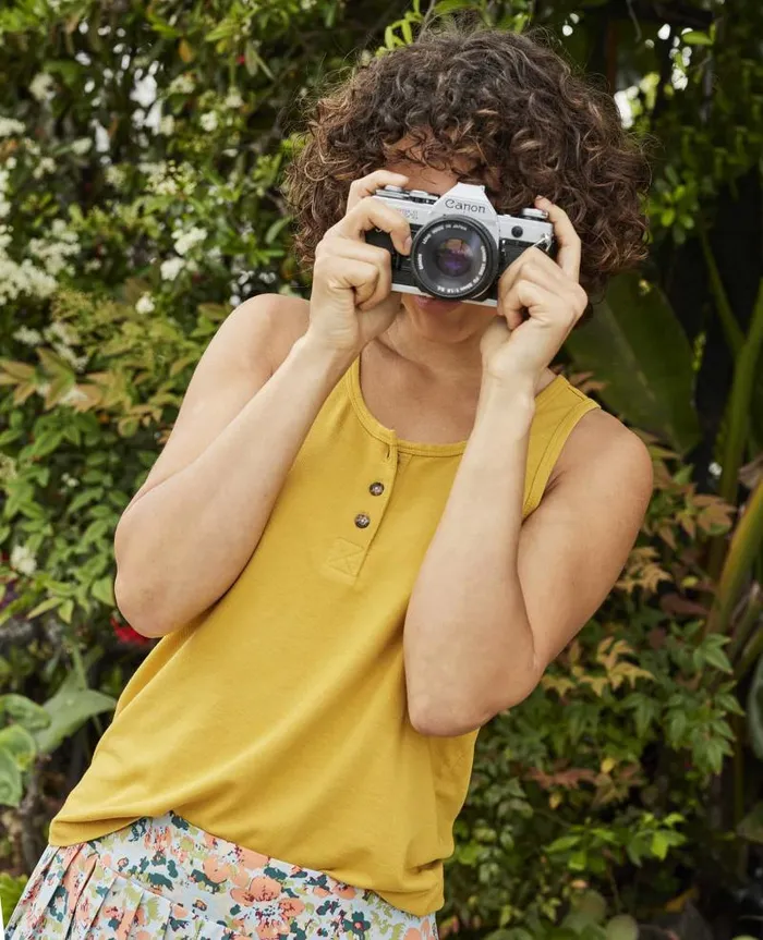 Women Shirts and Tops Toad and Co Piru Henley Tank Pollen