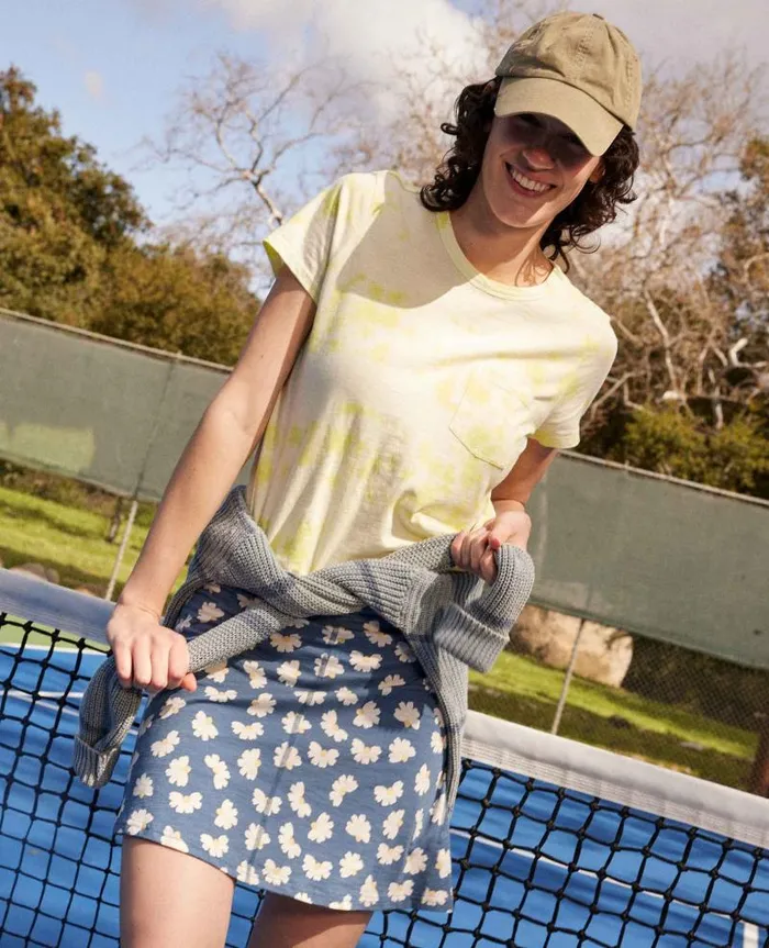 Women Shirts and Tops Toad and Co Primo Short Sleeve Crew Limeade Tie Dye