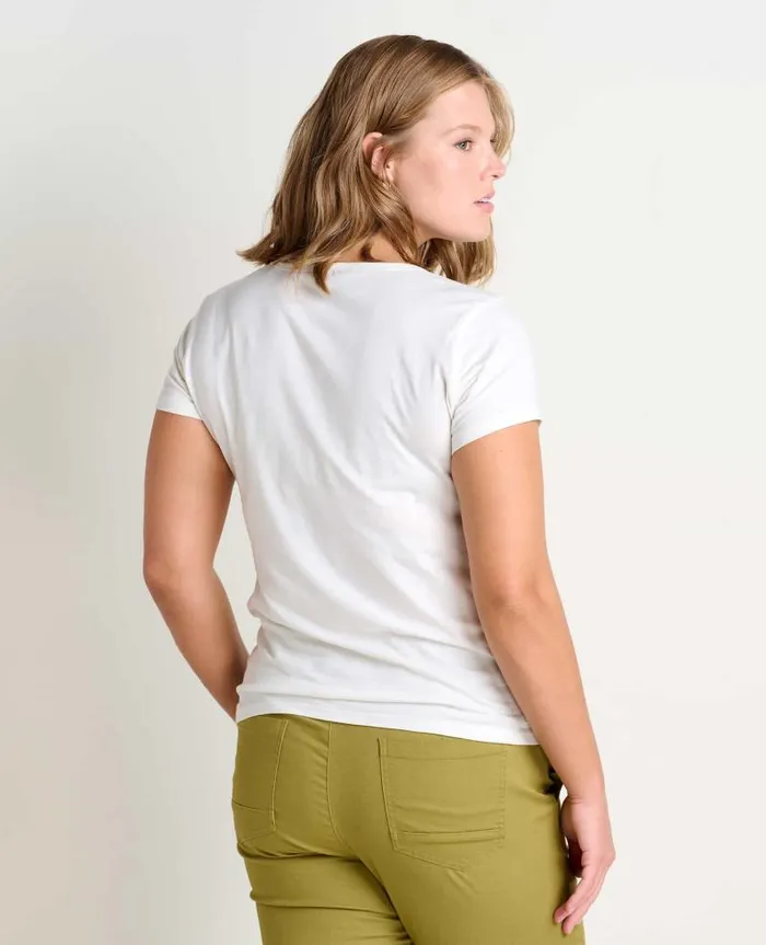 Women Shirts and Tops Toad and Co Rose Short Sleeve Tee Egret