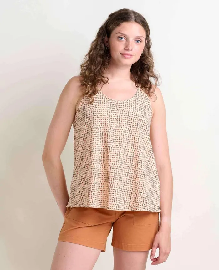 Women Shirts and Tops Toad and Co Sunkissed Tank Barley Texture Print
