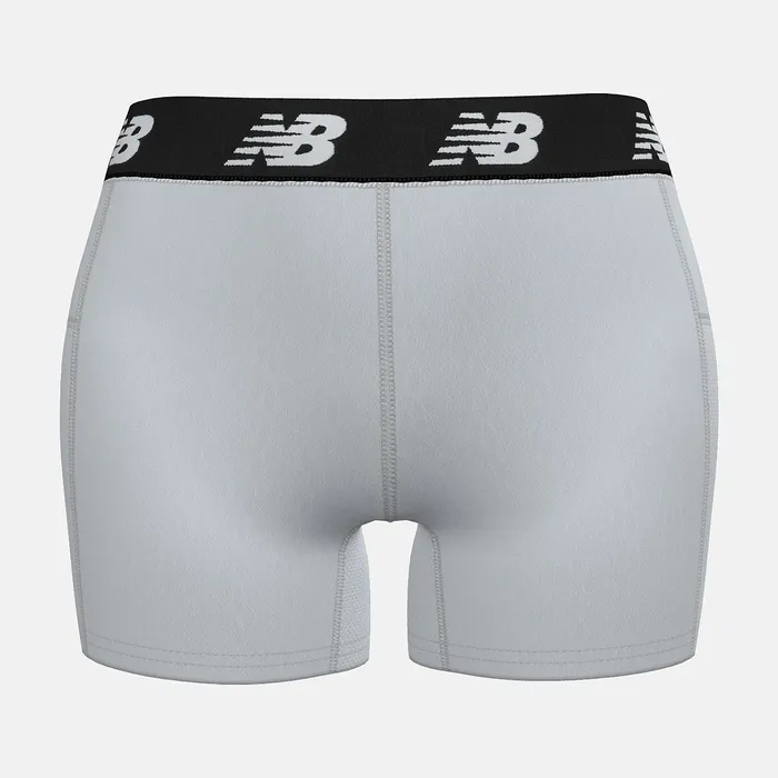 Women Shorts New Balance W Baselayer Short WHITE