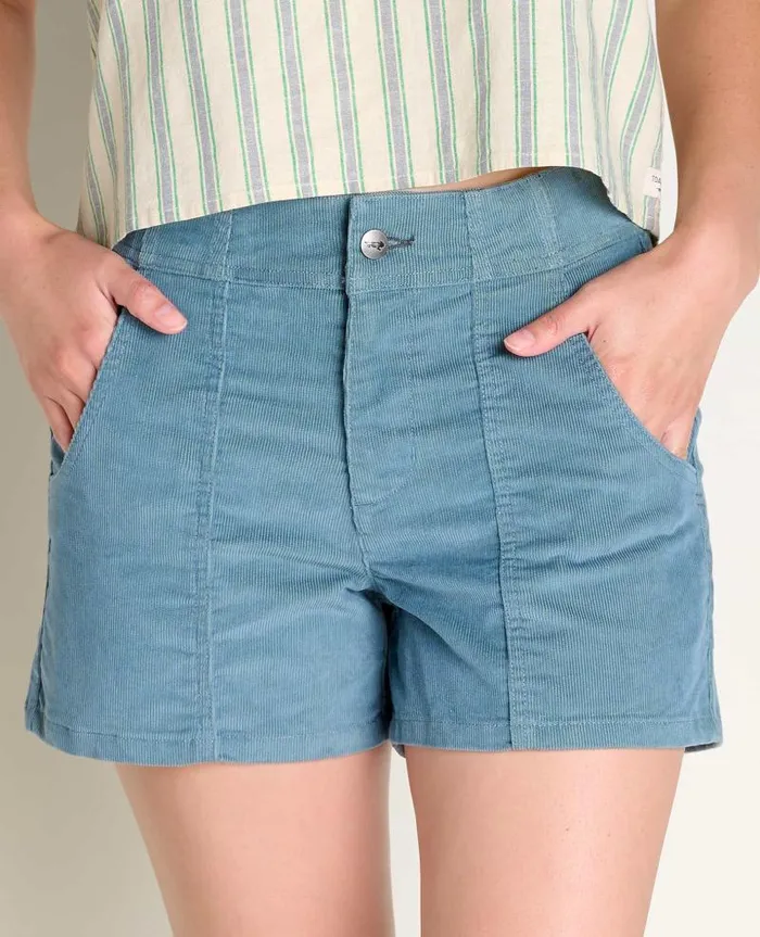 Women Shorts Toad and Co Coaster Cord Short North Shore