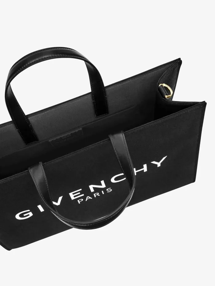 Women Shoulder Bags Givenchy Medium GTote Shopping Bag In Canvas Black Women Shoulder Bags Givenchy Medium GTote Shopping Bag In Canvas Black