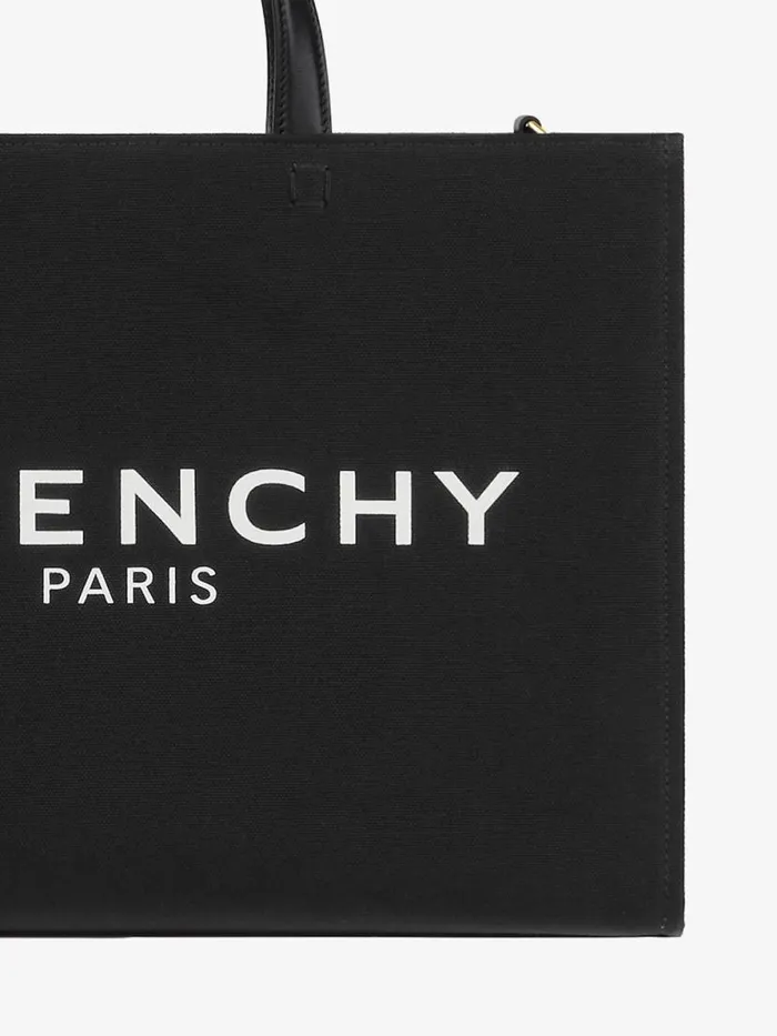 Women Shoulder Bags Givenchy Medium GTote Shopping Bag In Canvas Black Women Shoulder Bags Givenchy Medium GTote Shopping Bag In Canvas Black