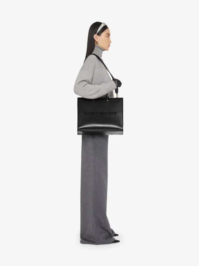 Women Shoulder Bags Givenchy Medium GTote Shopping Bag In Leather Black Women Shoulder Bags Givenchy Medium GTote Shopping Bag In Leather Black