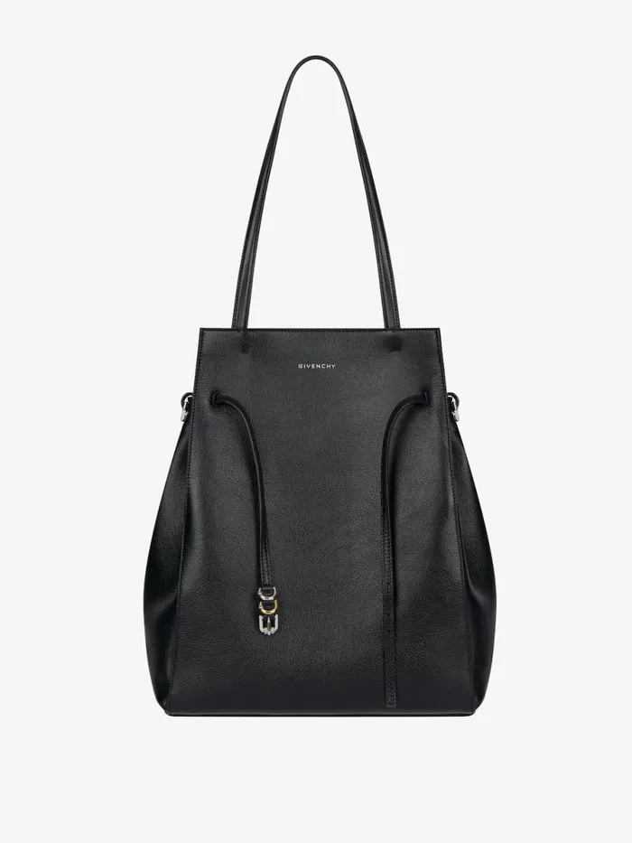 Women Shoulder Bags Givenchy Medium Voyou Tote Bag In Leather Black Women Shoulder Bags Givenchy Medium Voyou Tote Bag In Leather Black