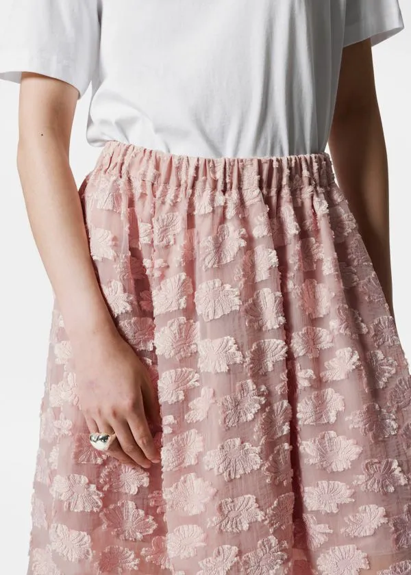 Women Skirts and Other Stories FloralAppliqu Midi Skirt Pink Women Skirts and Other Stories FloralAppliqu Midi Skirt Pink