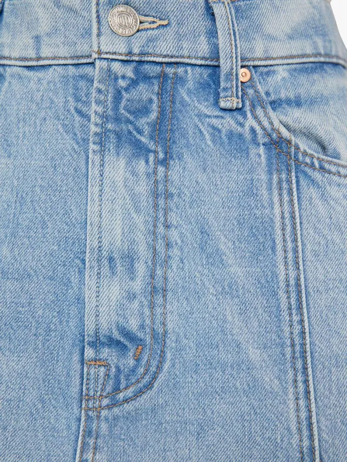 Women Skirts Mother Denim The Half Swing Fray Silent Treatment