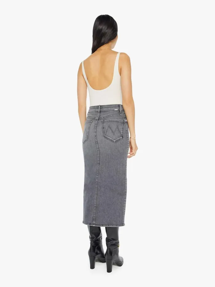 Women Skirts Mother Denim The Reverse Pencil Pusher Magic Eight Ball