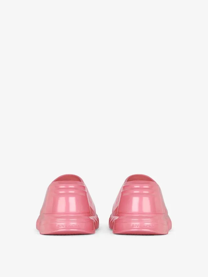 Women Slides and Sandals Givenchy Marshmallow Wedge Sandals In Iridescent Rubber Coral Women Slides and Sandals Givenchy Marshmallow Wedge Sandals In Iridescent Rubber Coral