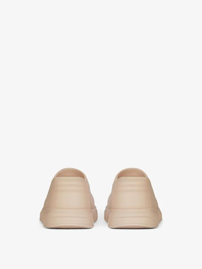 Women Slides and Sandals Givenchy Marshmallow Wedge Sandals In Rubber Skin Rose Women Slides and Sandals Givenchy Marshmallow Wedge Sandals In Rubber Skin Rose