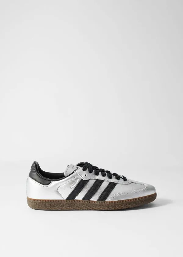 Women Sneakers and Other Stories Adidas Originals Samba OG Silver