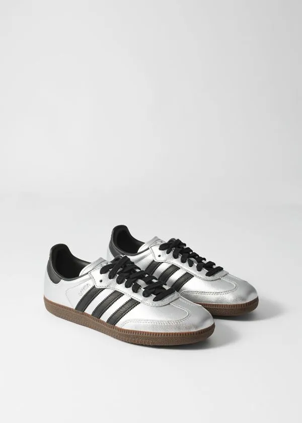 Women Sneakers and Other Stories Adidas Originals Samba OG Silver