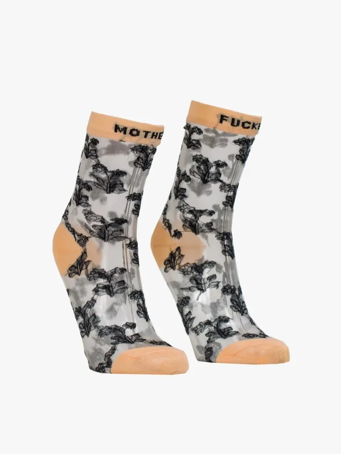 Women Socks Mother Denim The Step Up Mf Sprouts