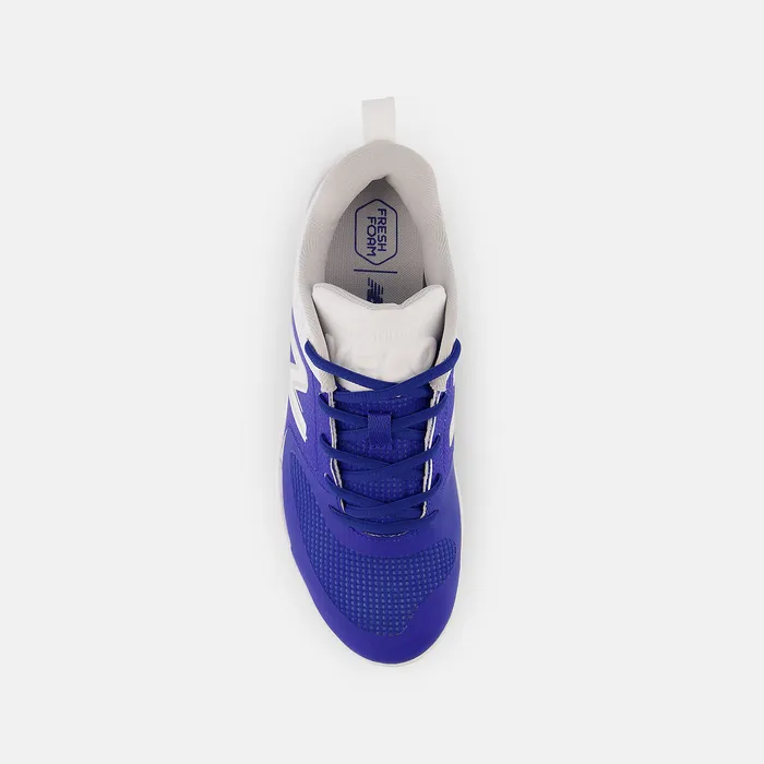 Women Softball New Balance Fresh Foam Velo v3 Molded Blue with White Women Softball New Balance Fresh Foam Velo v3 Molded Blue with White