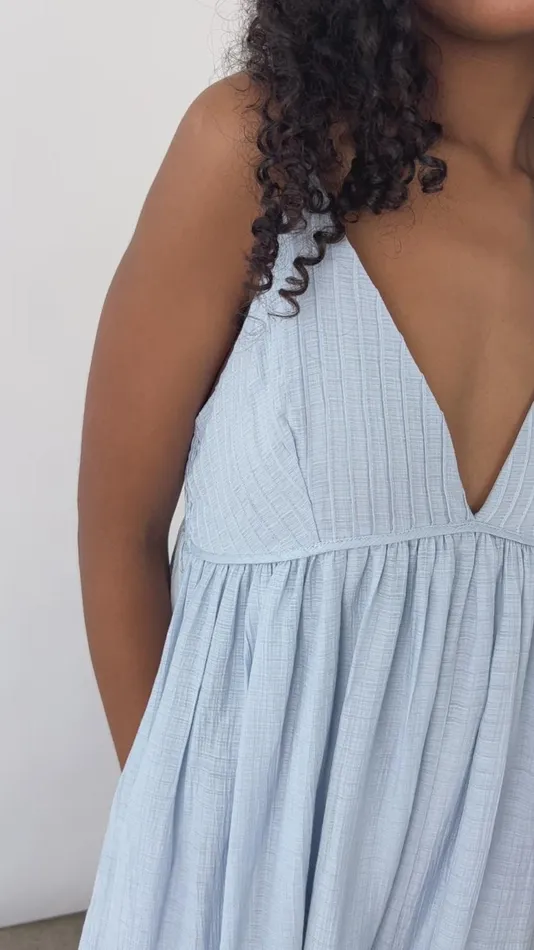 Women Sonatina Midi Dress Ice Blue Lisa Says Gah Dresses Women Sonatina Midi Dress Ice Blue Lisa Says Gah Dresses