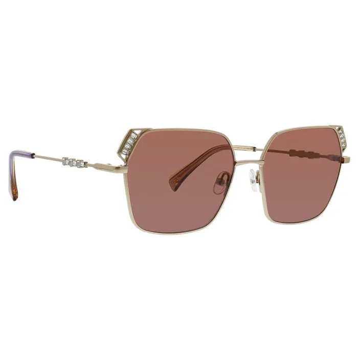 Women Sunglasses Badgley Mischka Valette Sunglasses Gold
